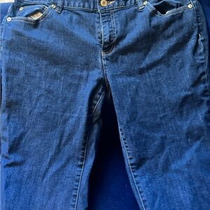 Michael Kors Deep Blue Boot Cut Jeans